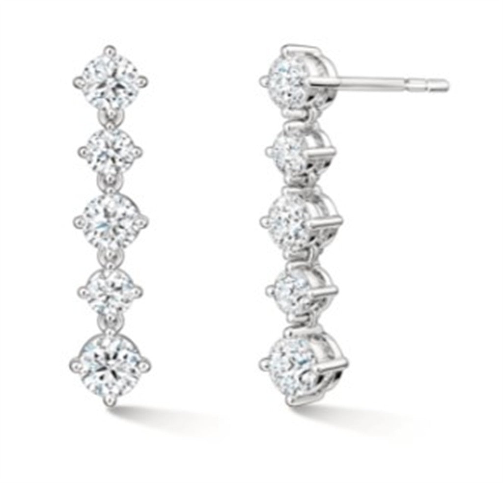 Cascade Alternatiing Drop Earrings