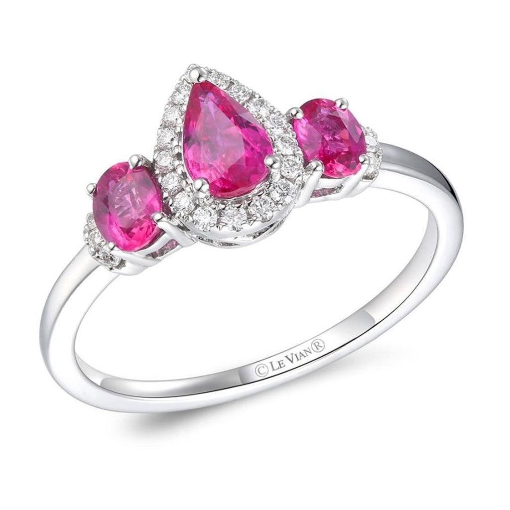 LeVian Ruby & Diamond Ring