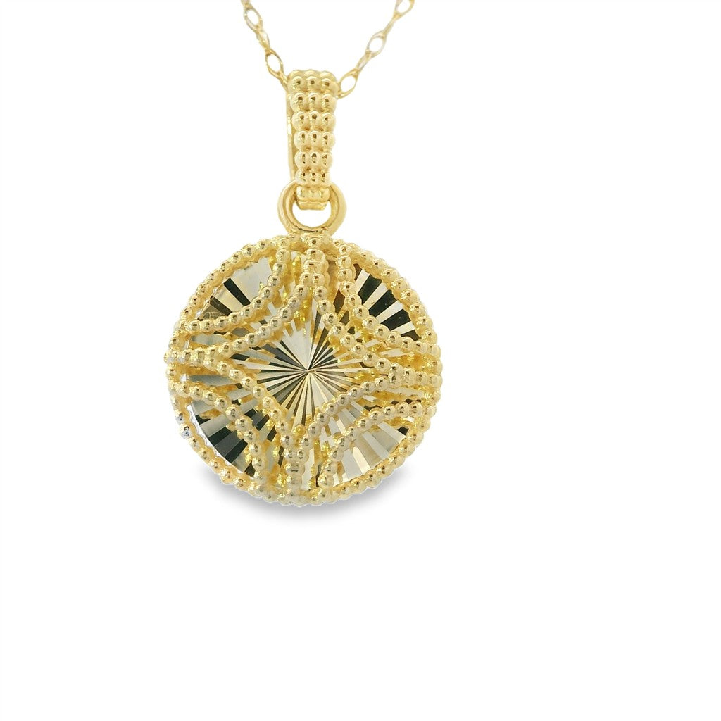 Candela Mirror Pendant Necklace
