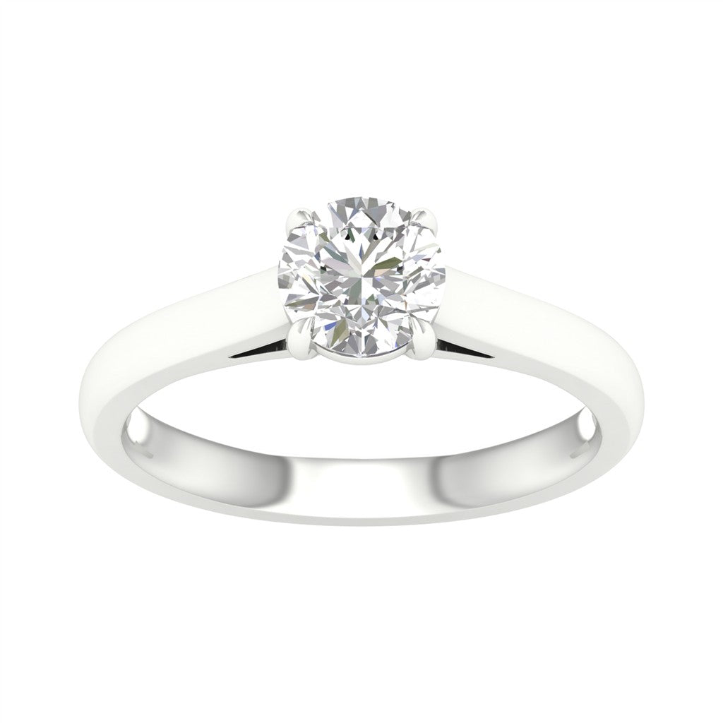 Lab Grown Diamond Solitaire Engagement Ring