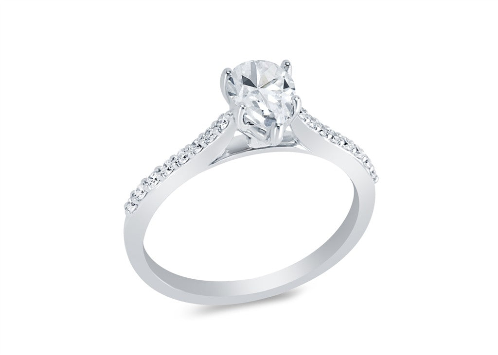 Diamond Semi Mount Engagement Ring
