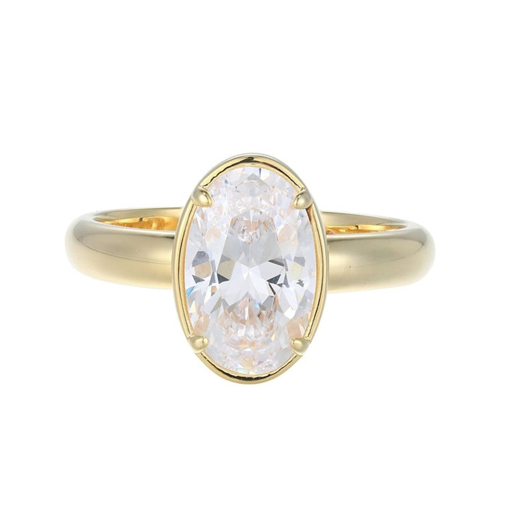 Elle Serenelle Solitaire Ring Size 7
