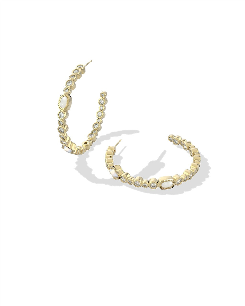 Mini Elisa Abbie Hoop Earrings