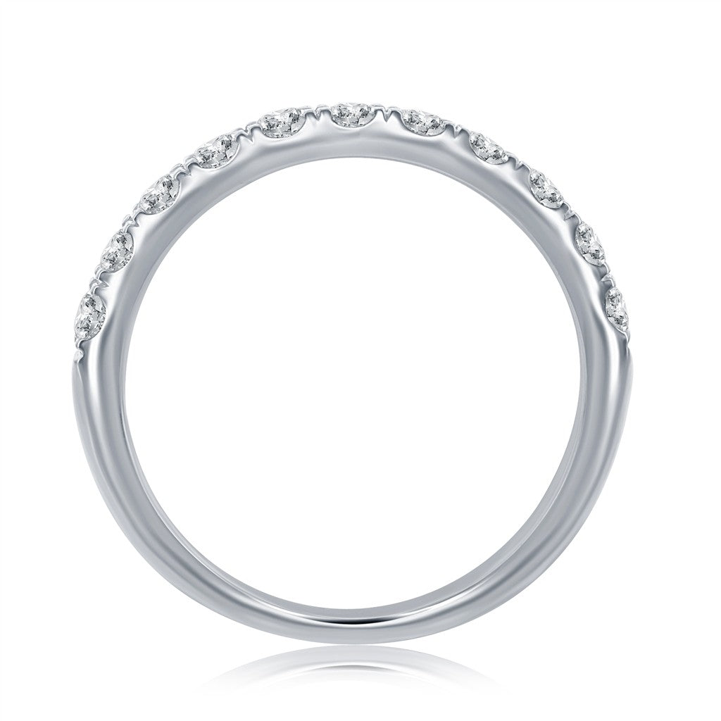 11 Stone 1/2 Carat Diamond Wedding Band
