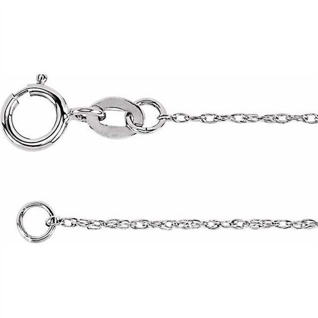 Sterling Silver Rope Chain