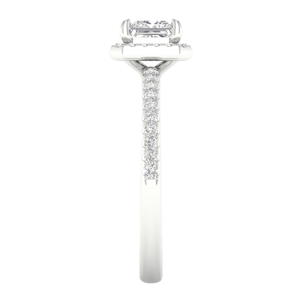 Halo Engagement Ring