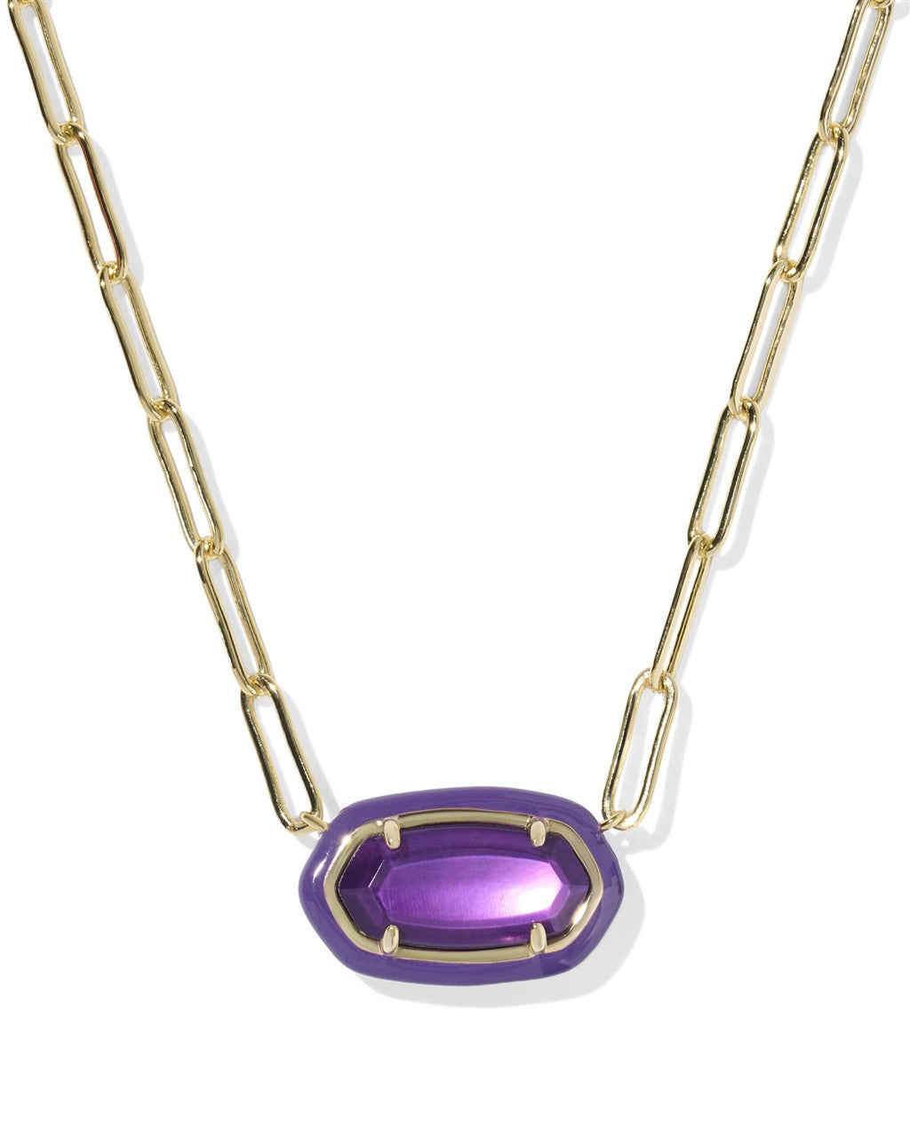 Kendra Scott Elisa Paperclip Necklace