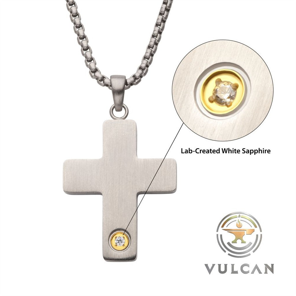 Mens Cross Pendant