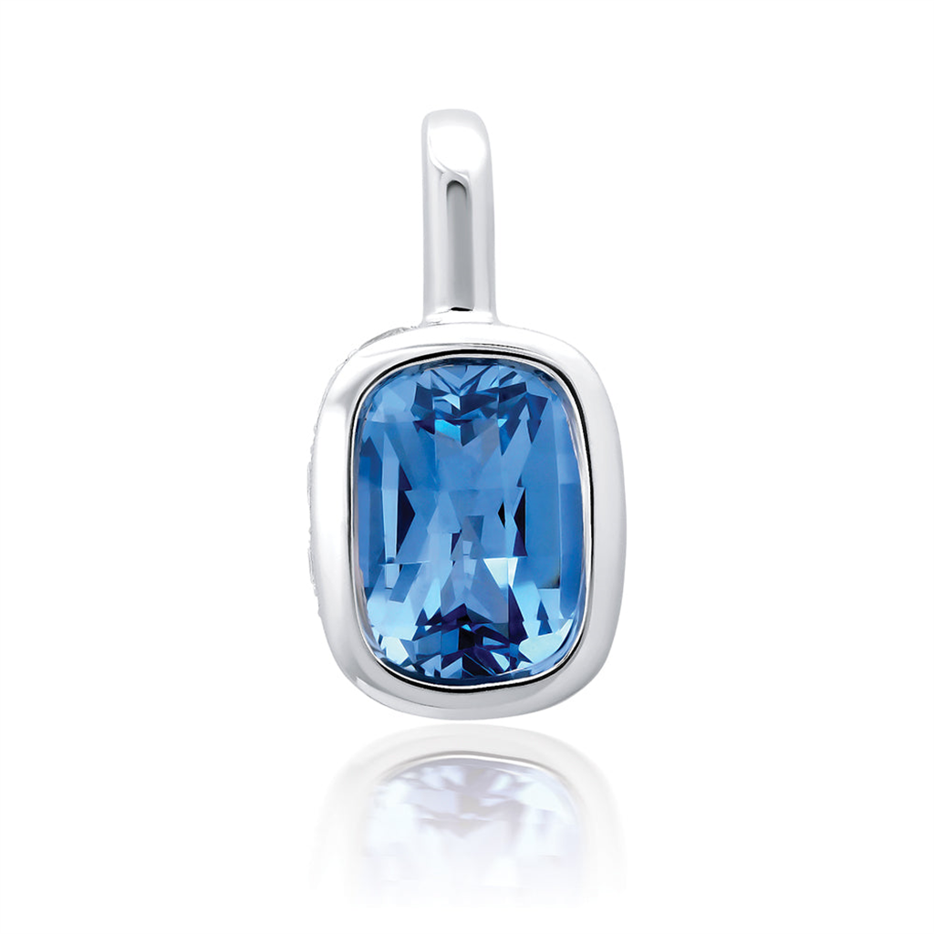 Aqua Blue Spinel Pendant
