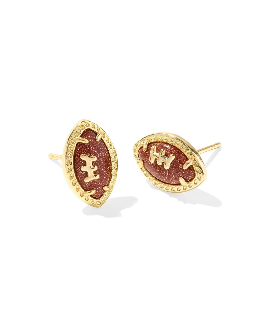 Kendra Scott Football Earrings