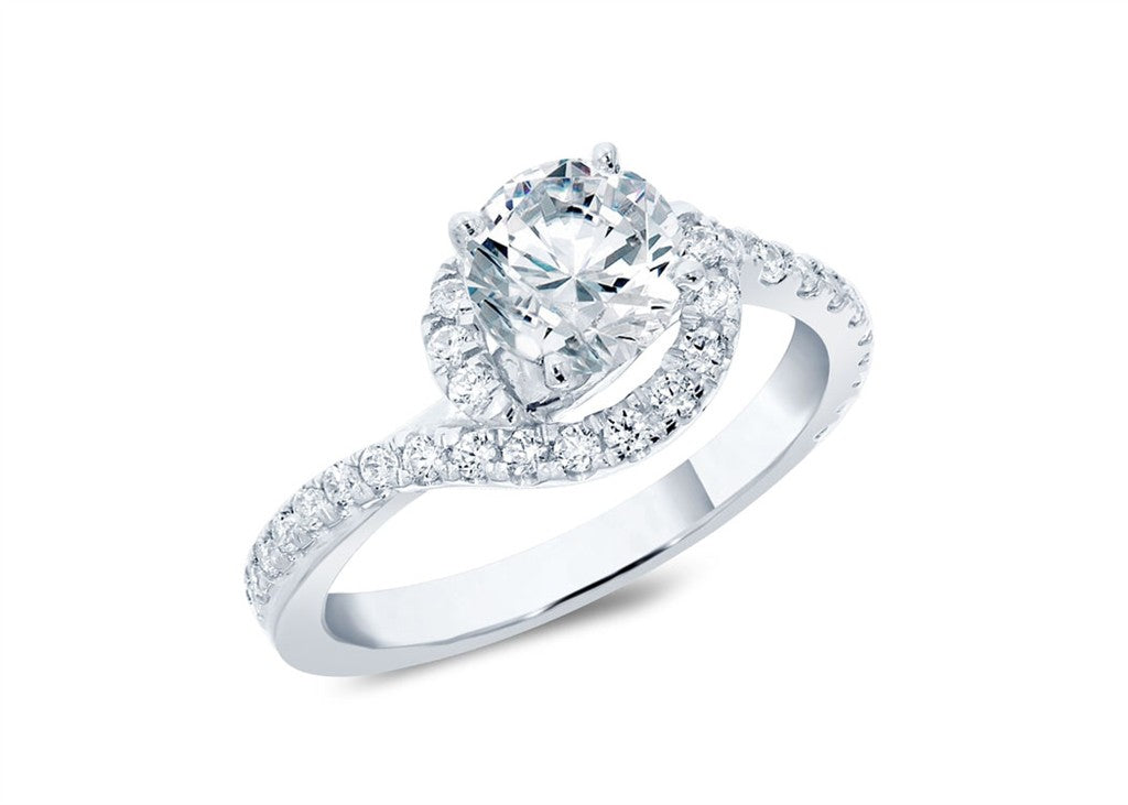 Diamond Semi Mount Engagement Rings