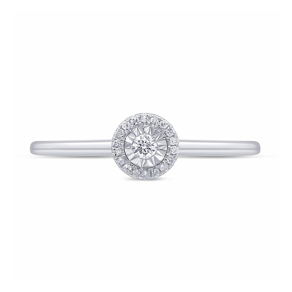 Round Shaped Promise Ring