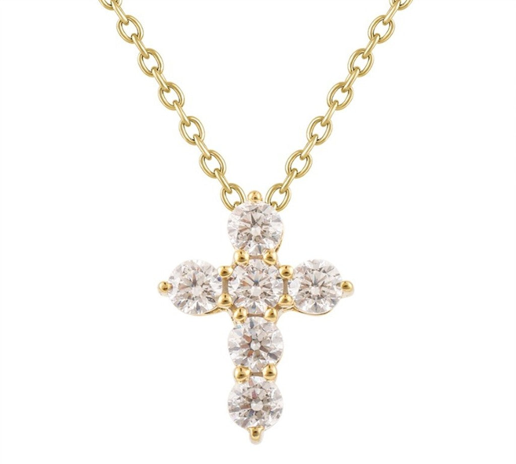 Diamond Cross Pendant